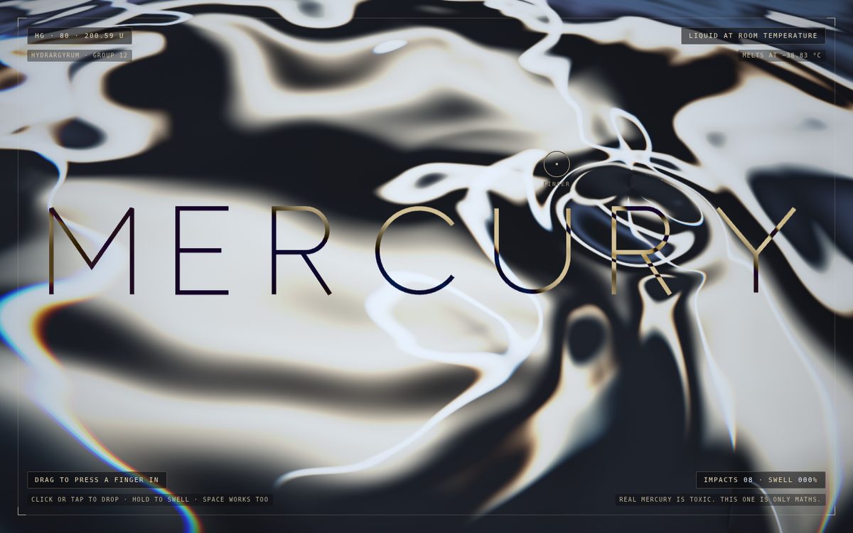 MERCURY — Liquid Chrome screenshot