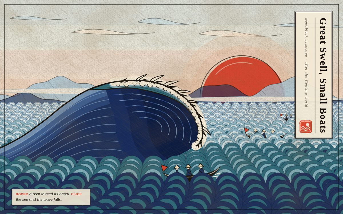 Great Swell, Small Boats screenshot