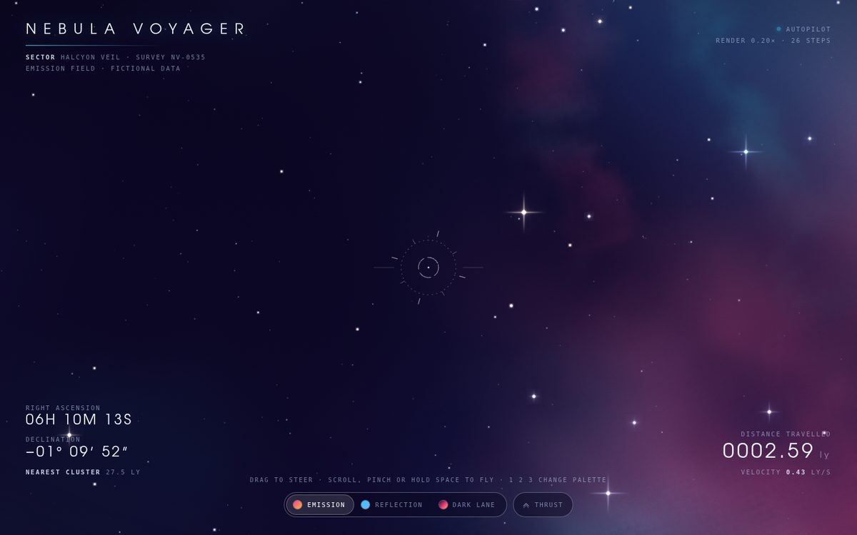 Nebula Voyager screenshot