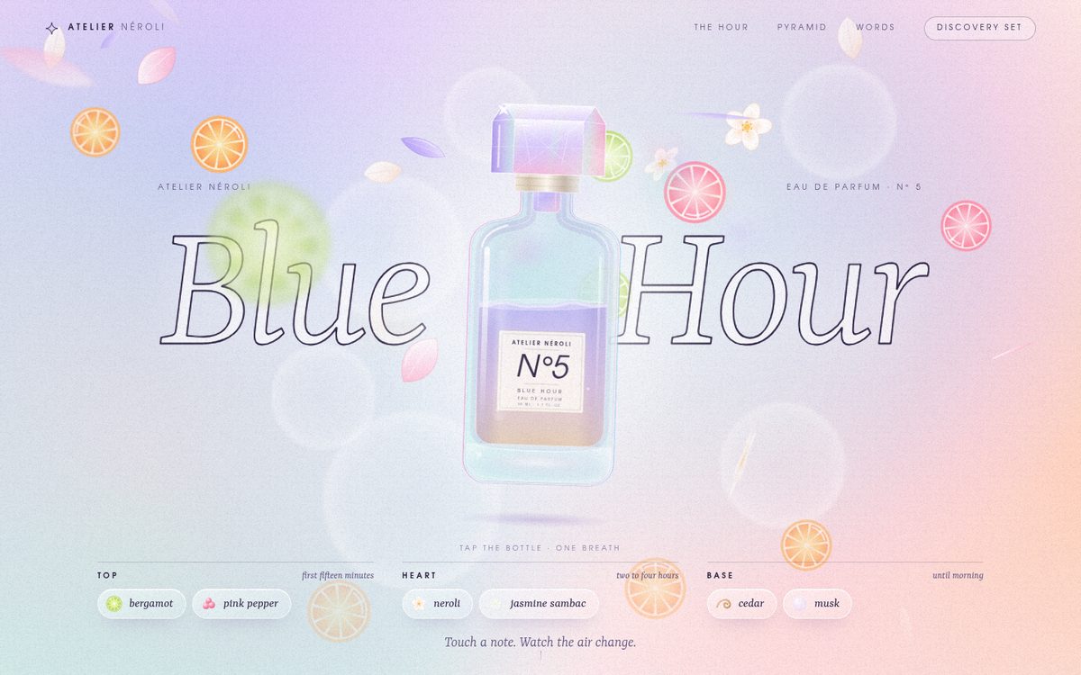 Atelier Néroli: Blue Hour screenshot