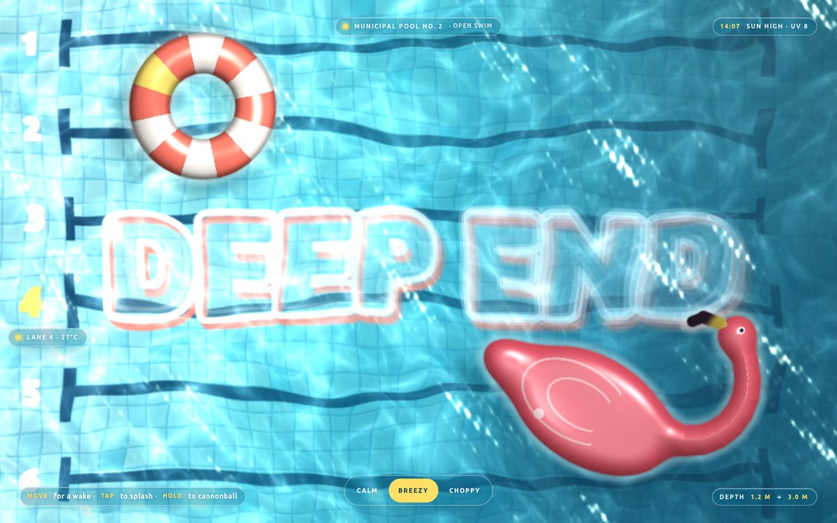 Deep End: A Sunlit Pool screenshot