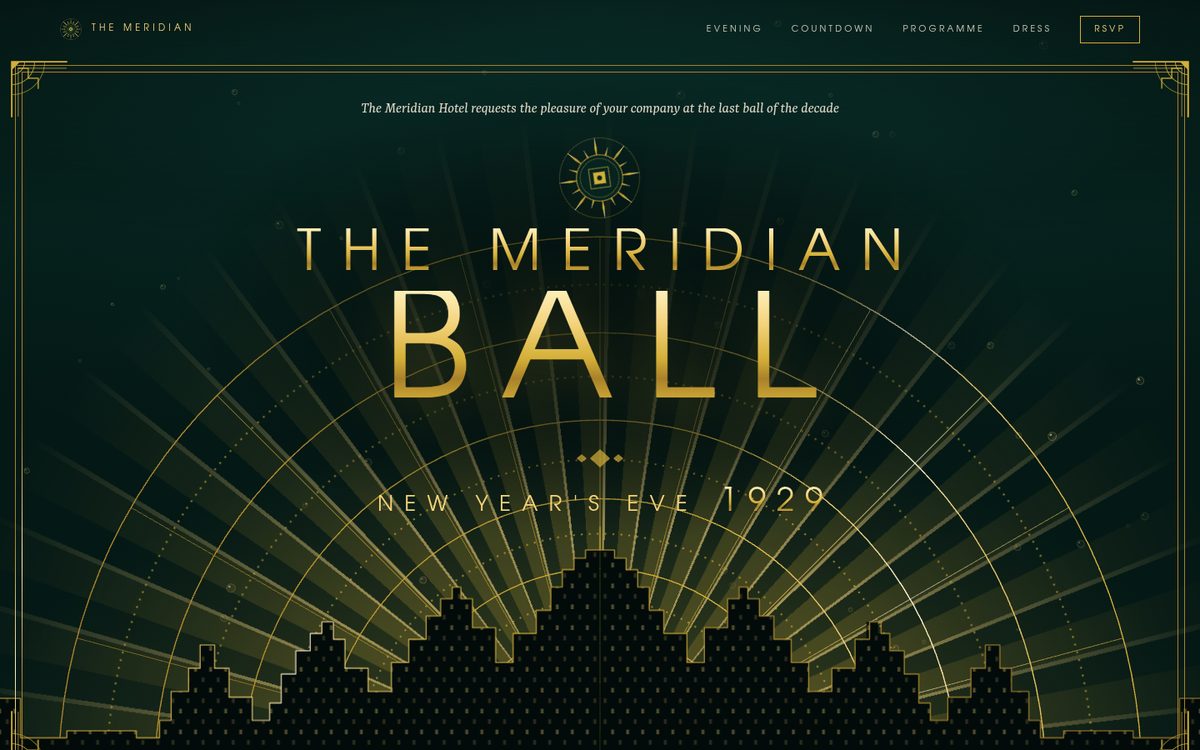 The Meridian Ball 1929 screenshot