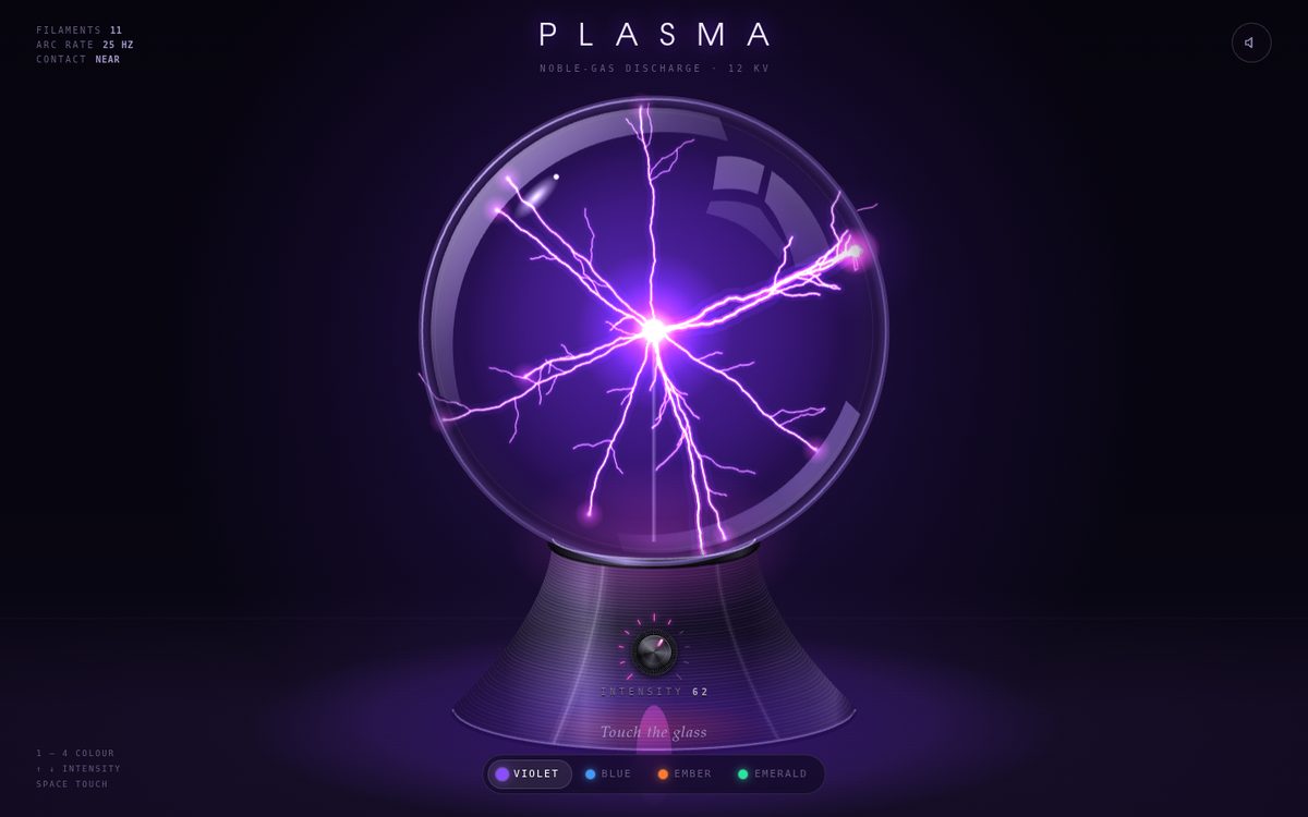 Plasma Globe screenshot