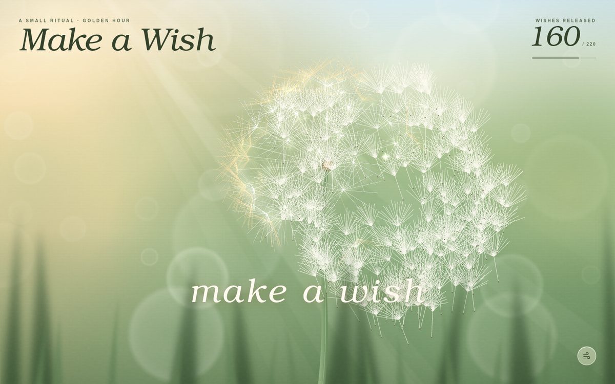 Make a Wish: Dandelion screenshot