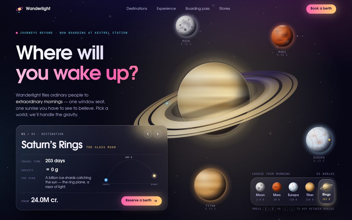 Wanderlight — Journeys Beyond screenshot