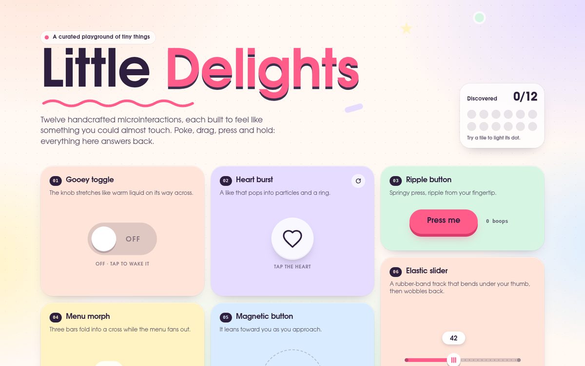 Little Delights screenshot