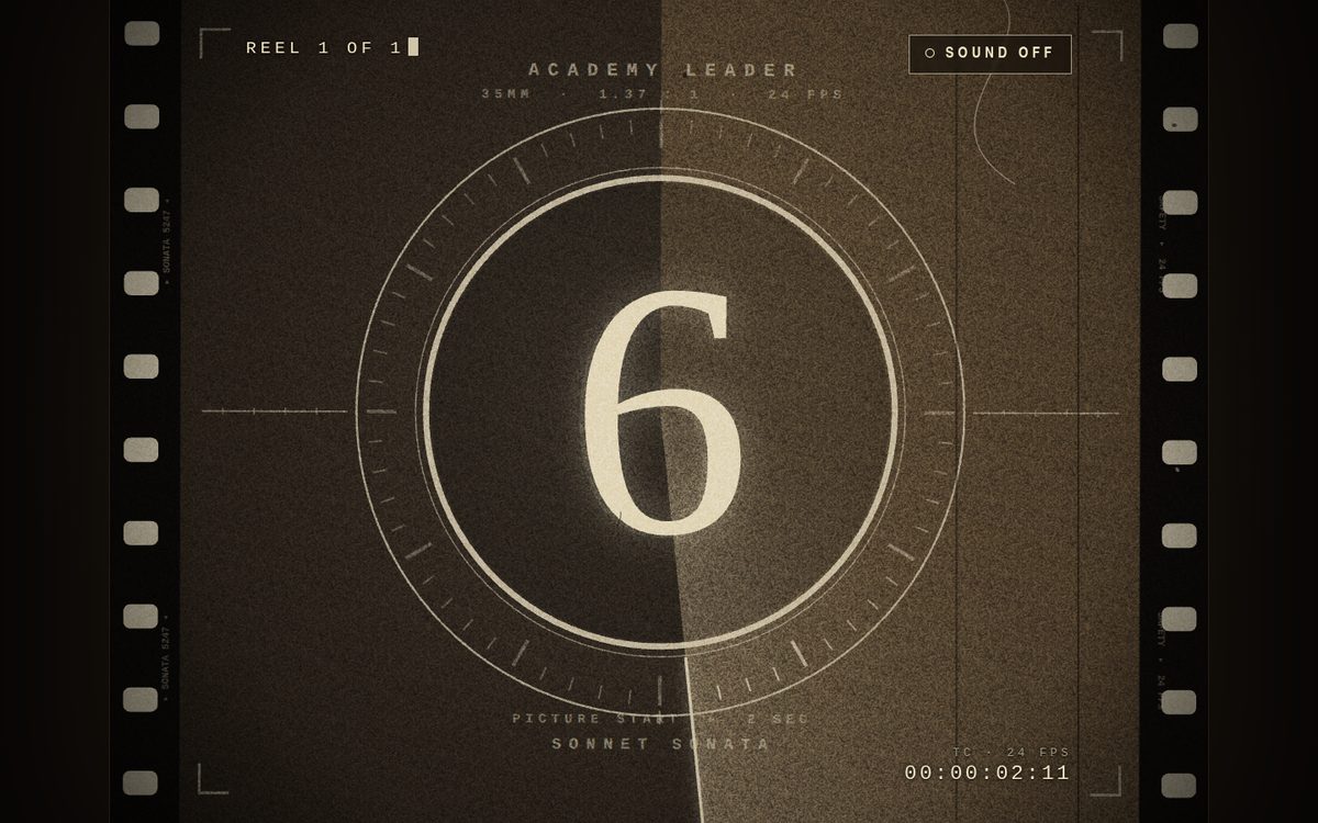 Academy Leader 8→2 screenshot
