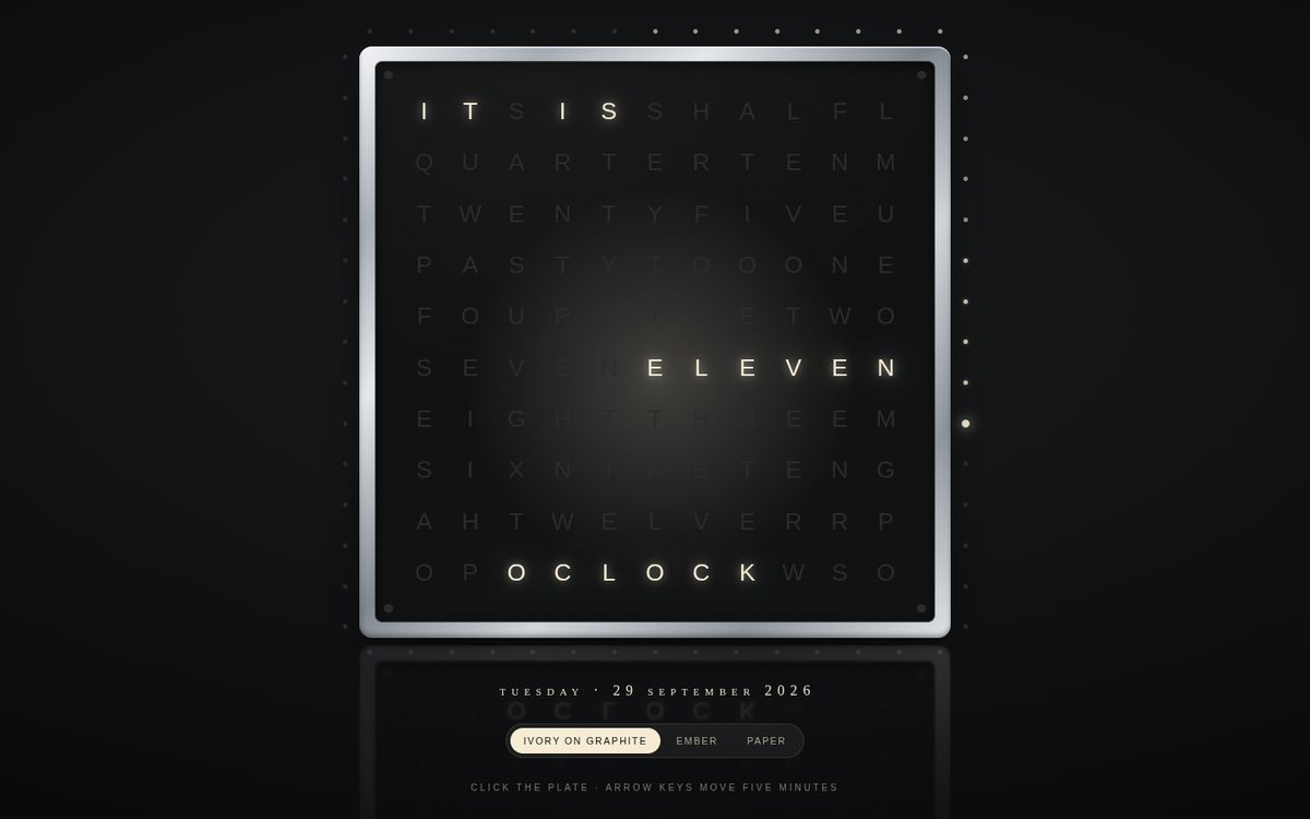 Hour of Words screenshot