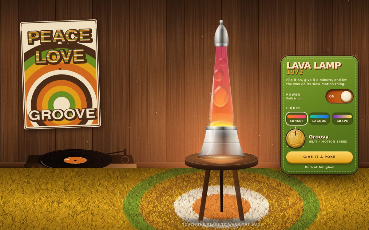 Lava Lamp 1972 screenshot